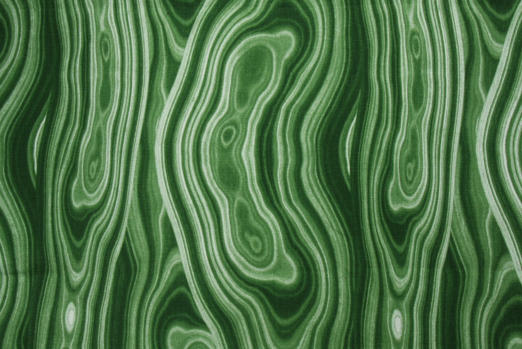 Robert Allen Malakos Printed Cotton Drapery Fabric in Malachite