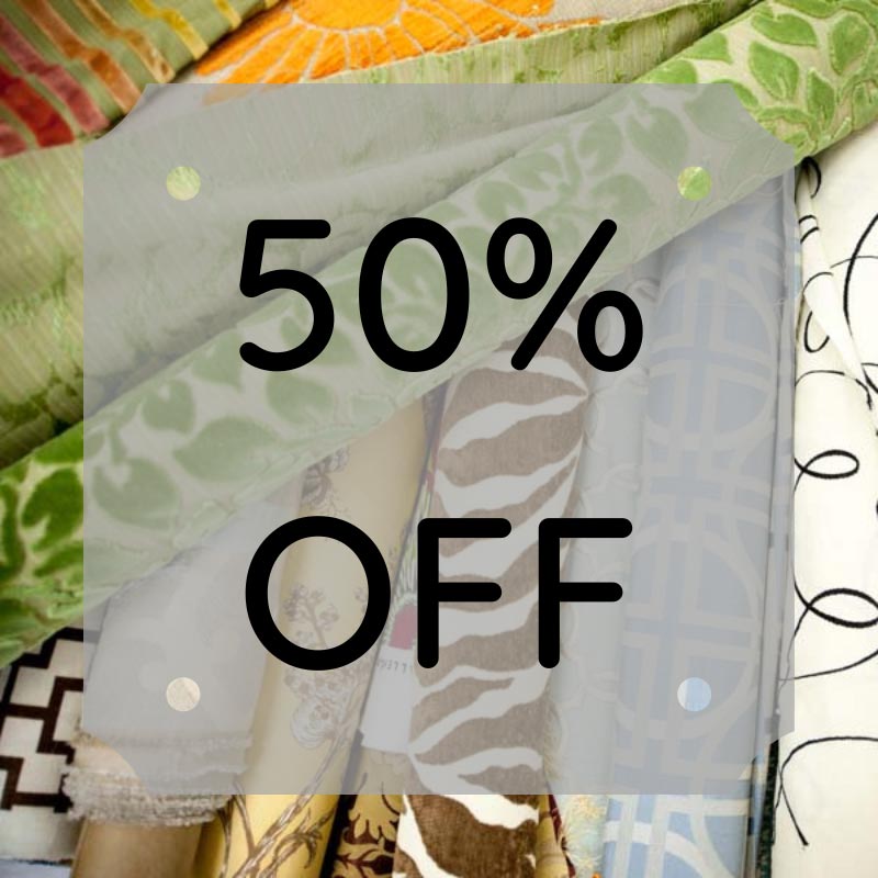 50% Off Fabric