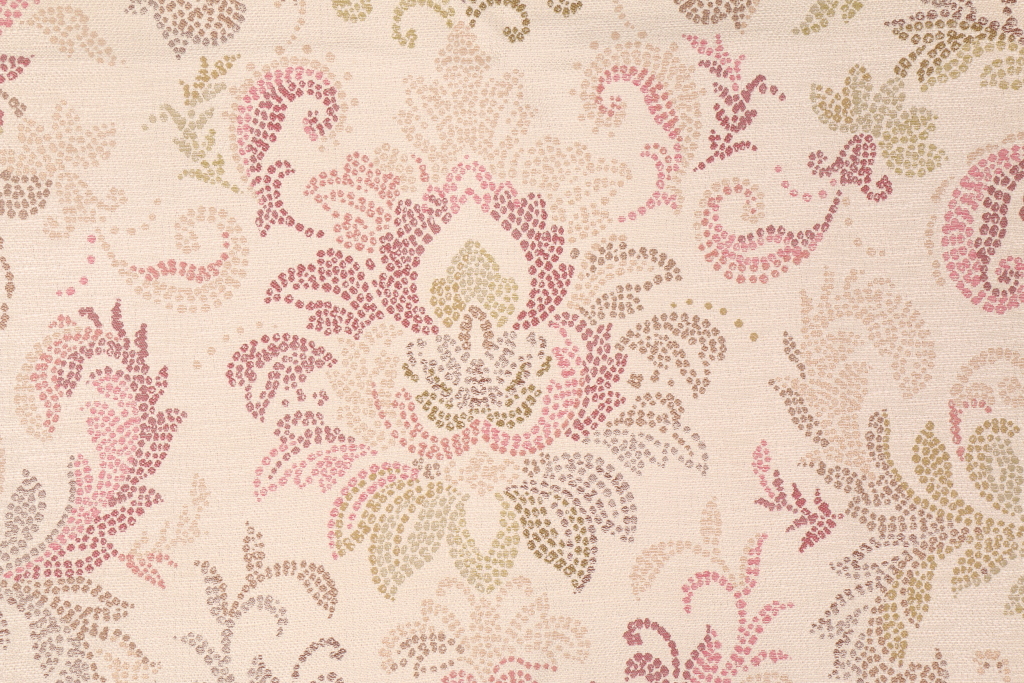 1.7 Yards Tapestry Upholstery Fabric in Mulberry