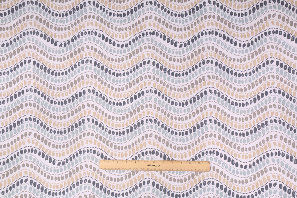 Premier Prints Jewel Printed Cotton Drapery Fabric in Awendela