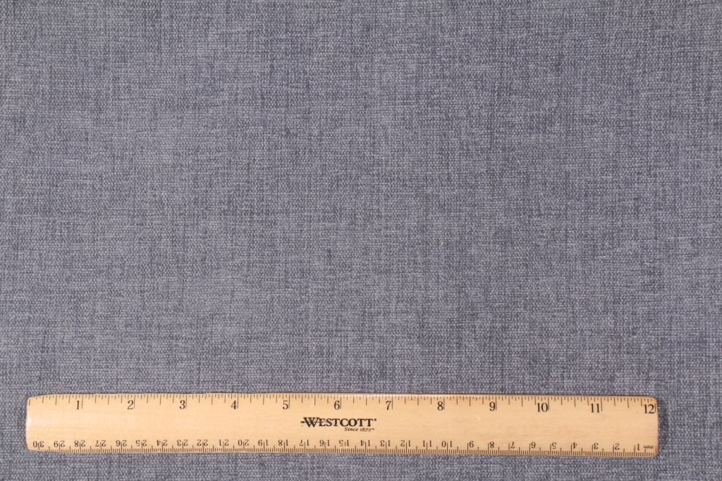 3.3 Yards Norwalk Chenille Upholstery Fabric in Blue