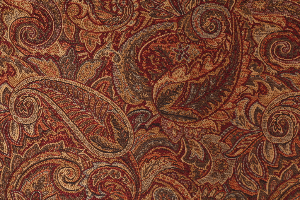 Kopen 50152 Tapestry Upholstery Fabric in Crimson