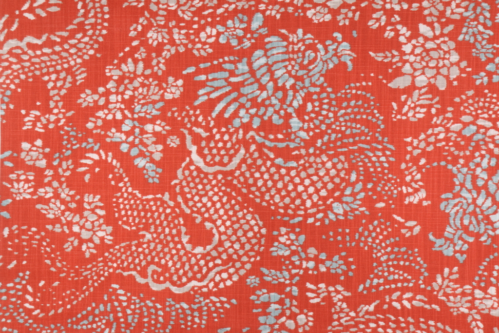 Robert Allen Dwell Studio Amapura Printed Cotton Drapery Fabric in