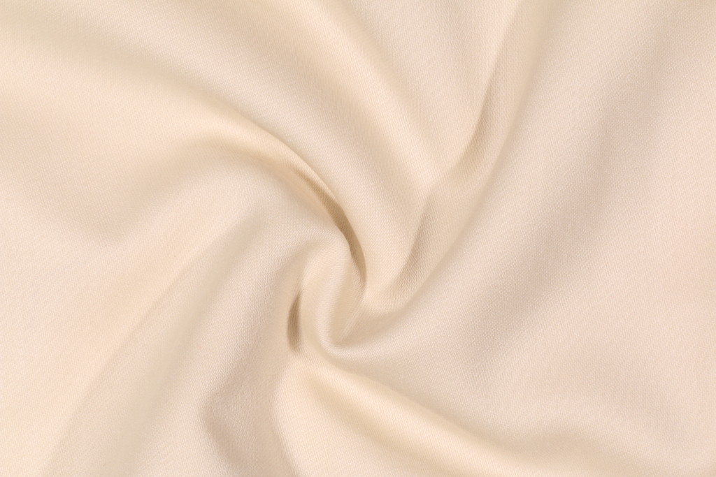 1.6 Yards Wool Sateen Drapery Fabric in Lambswool (New Zealand)