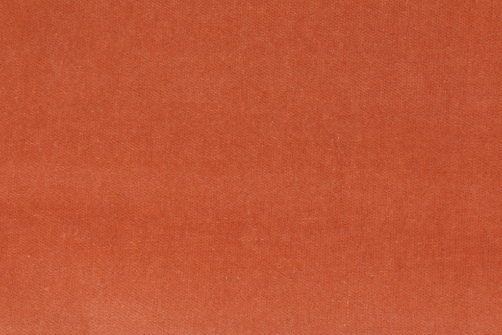 Velvet Upholstery Fabric in Salmon