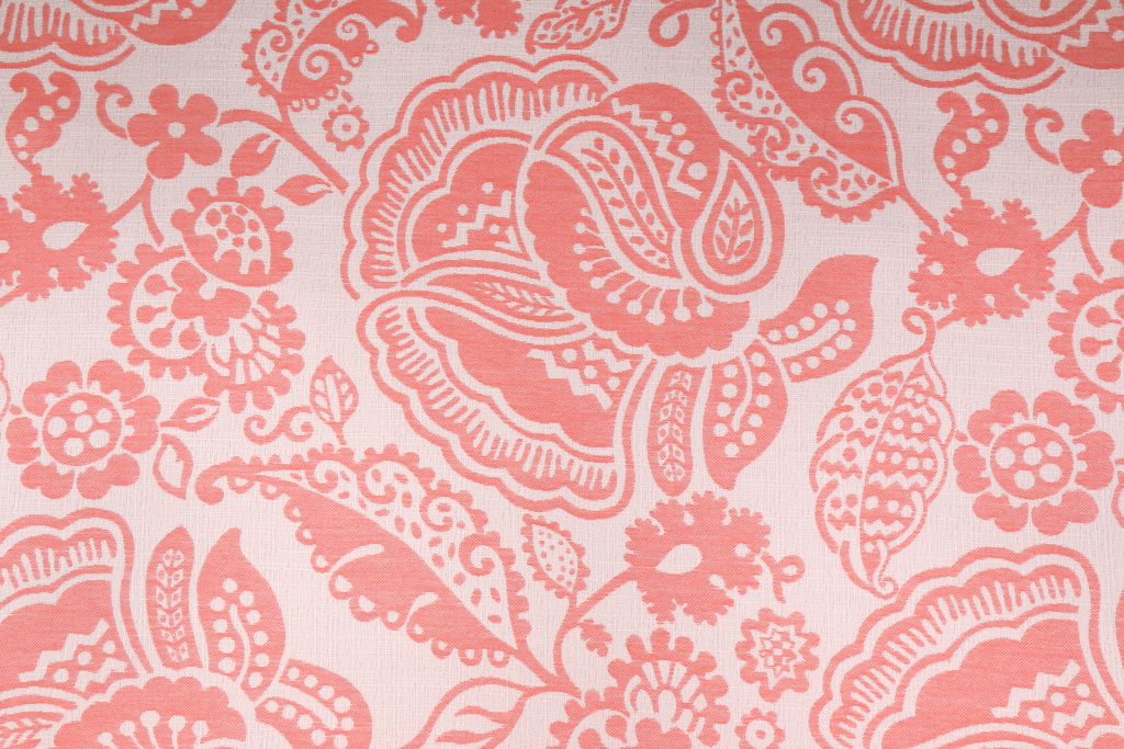 Sunbrella Floral Elements Solution Dyed Acrylic Outdoor Fabric in Sangria