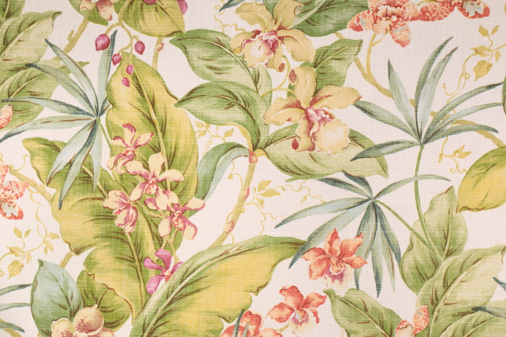 Tommy Bahama Paradise Point Printed Poly Outdoor Fabric in Fresco