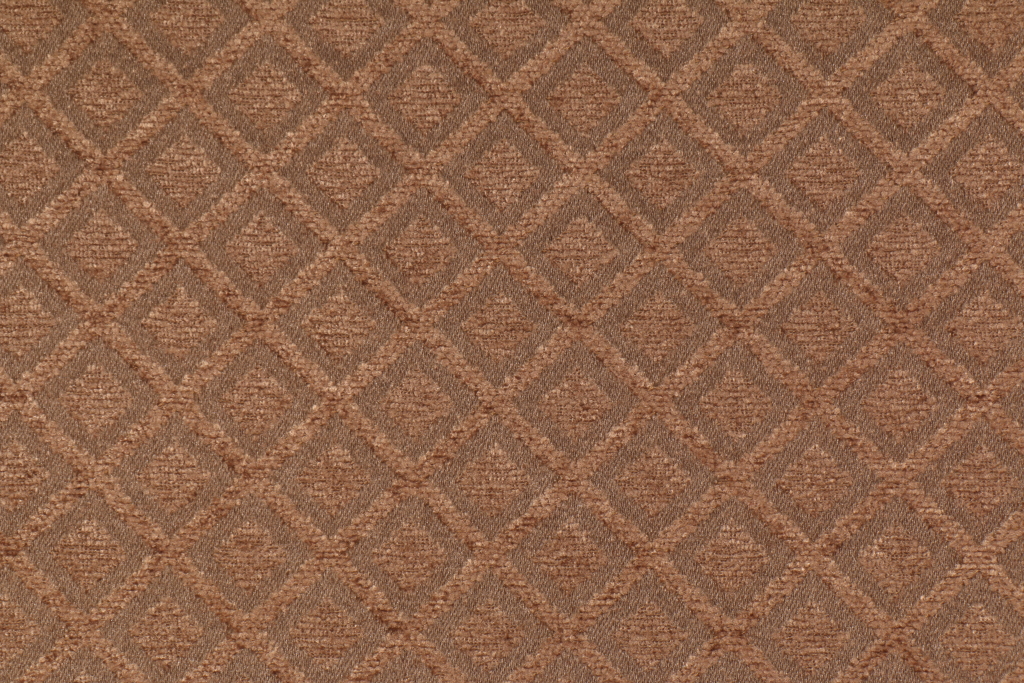 Diamond Chenille Upholstery Fabric in Otter