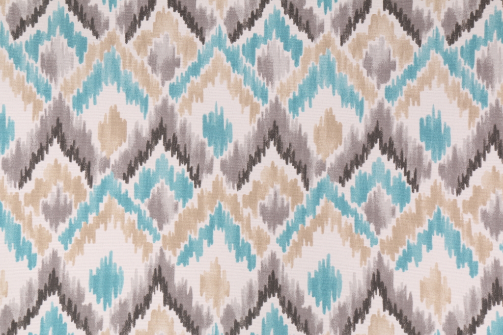 Mill Creek Raymond Waites Ikat Printed Polyester Outdoor Fabric In