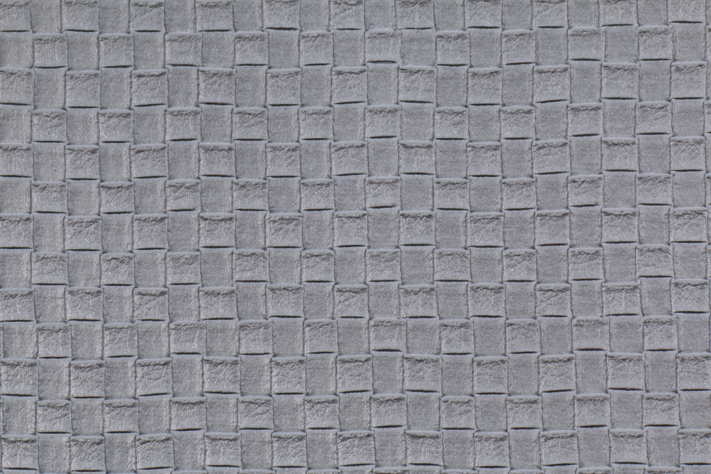 4.8 Yards Patterned Vinyl Upholstery Fabric in Denim