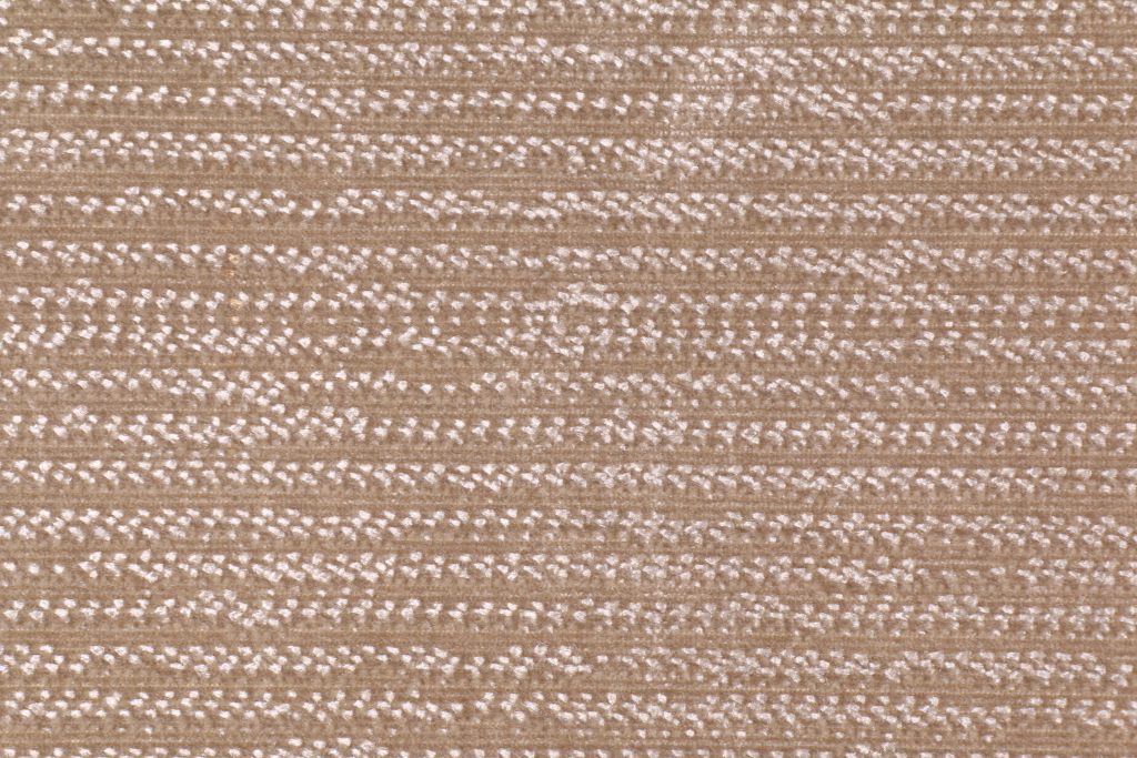 8 Yards Brush Velvet Upholstery Fabric in Sand