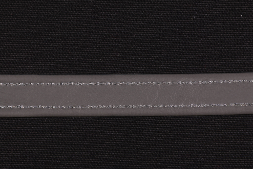 1.75 Yards Cruiser Grey Marine Vinyl 3/4 inch Hidem Gimp Upholstery Trim