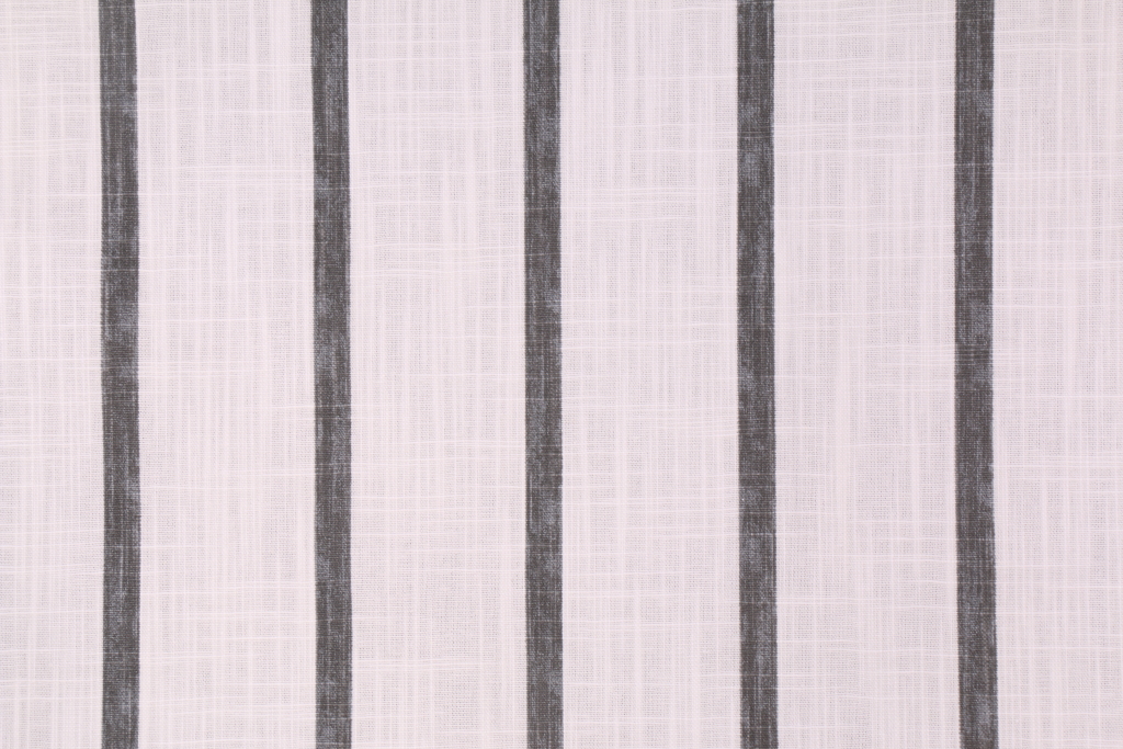 Premier Prints Miles Printed Slub Cotton Canvas Drapery Fabric in Ink