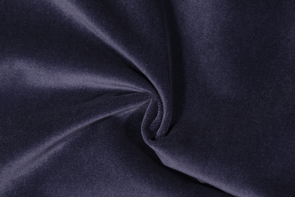 3 Yards Robert Allen Velvet upholstery Fabric in Midnight Navy