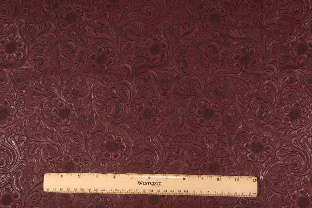 Richloom Diviani Embossed Vinyl Upholstery Fabric in Marina
