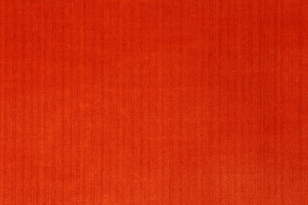 7.6 Yards 15722 Velvet Upholstery Fabric in Orange