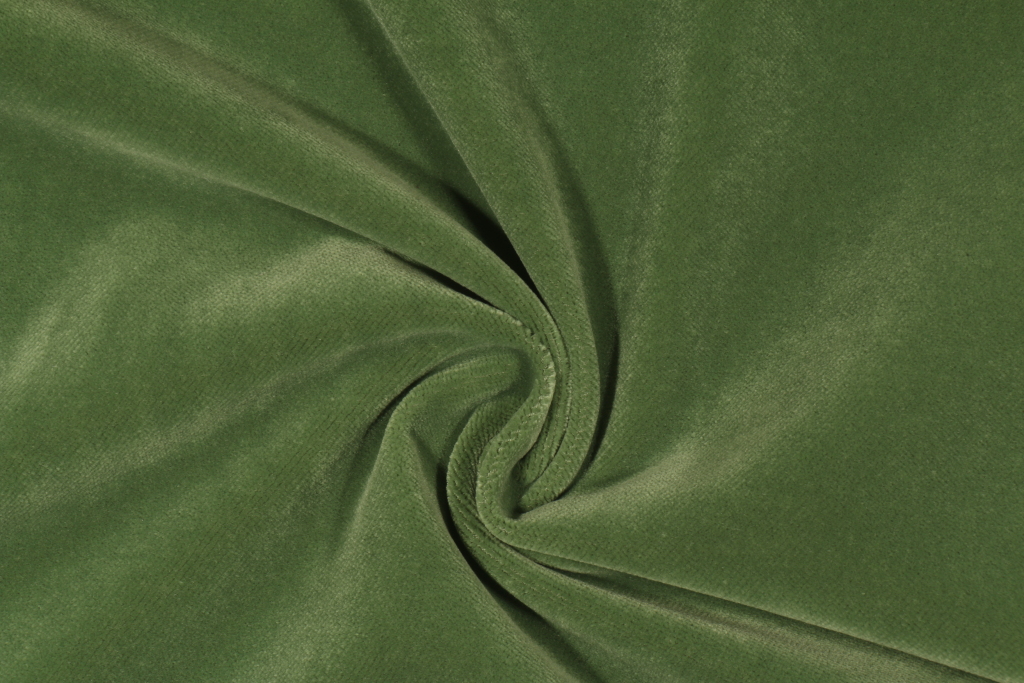 1.5 Yards 15725 Velvet Upholstery Fabric in Green