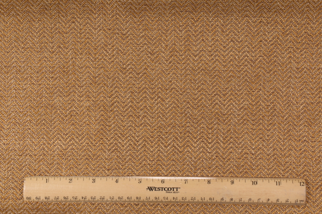 5.63 Yards Ramtex Parker Upholstery Fabric in Golden