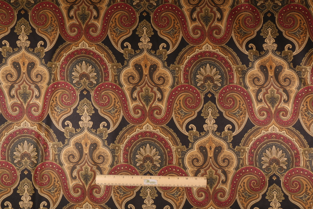 6.63 Yards Ardmore in Gem Printed Cotton Drapery Fabric by Mill Creek