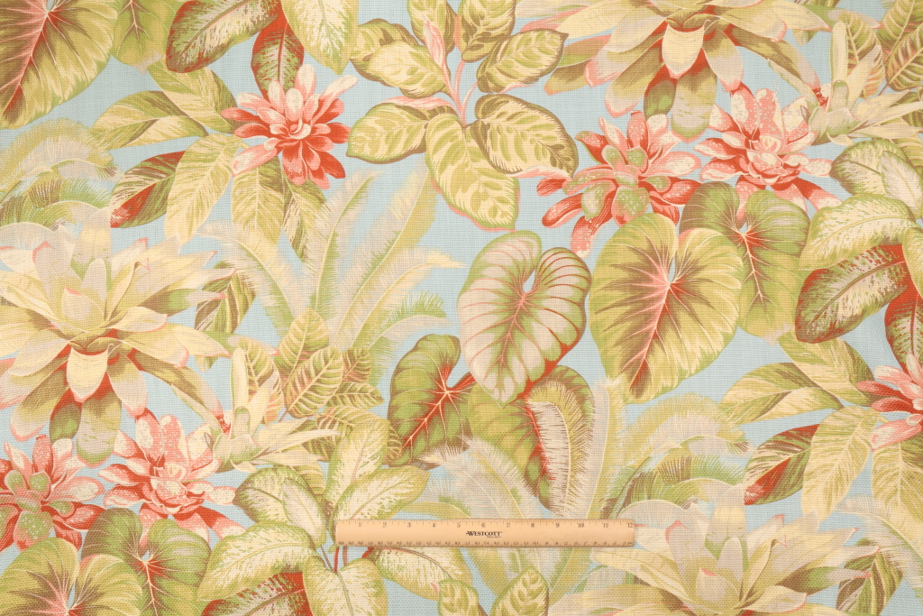 1.25 Yards Tommy Bahama Botanical Bliss Printed Cotton Drapery Fabric