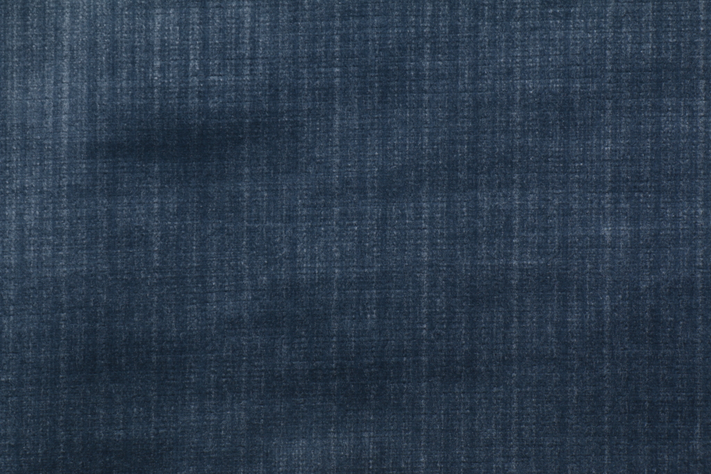 5.25 Yards Robert Allen Solid Velvet Upholstery Fabric in Blue