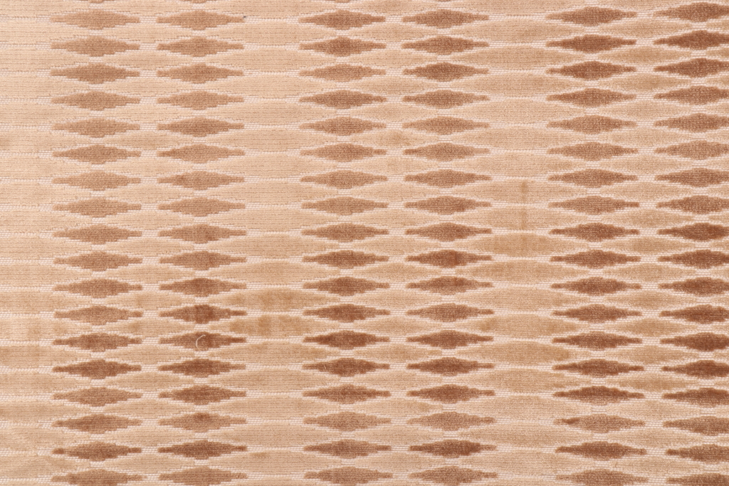 PK Lifestyles Magnifique Velvet Upholstery Fabric in Gilded (India)