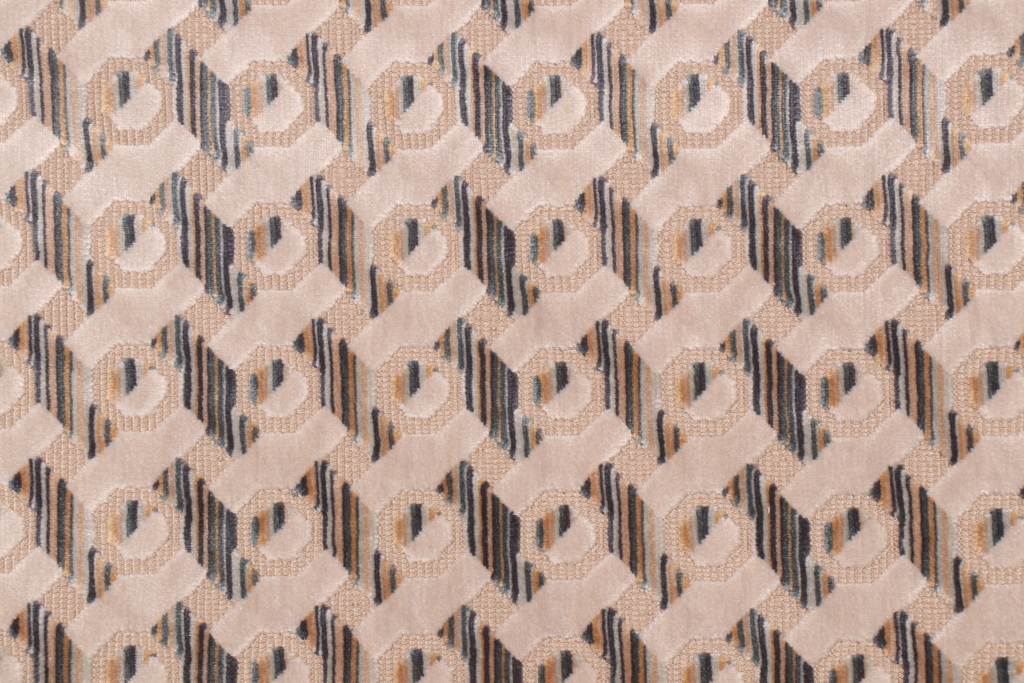 Hamilton Velvet Upholstery Fabric in Nile