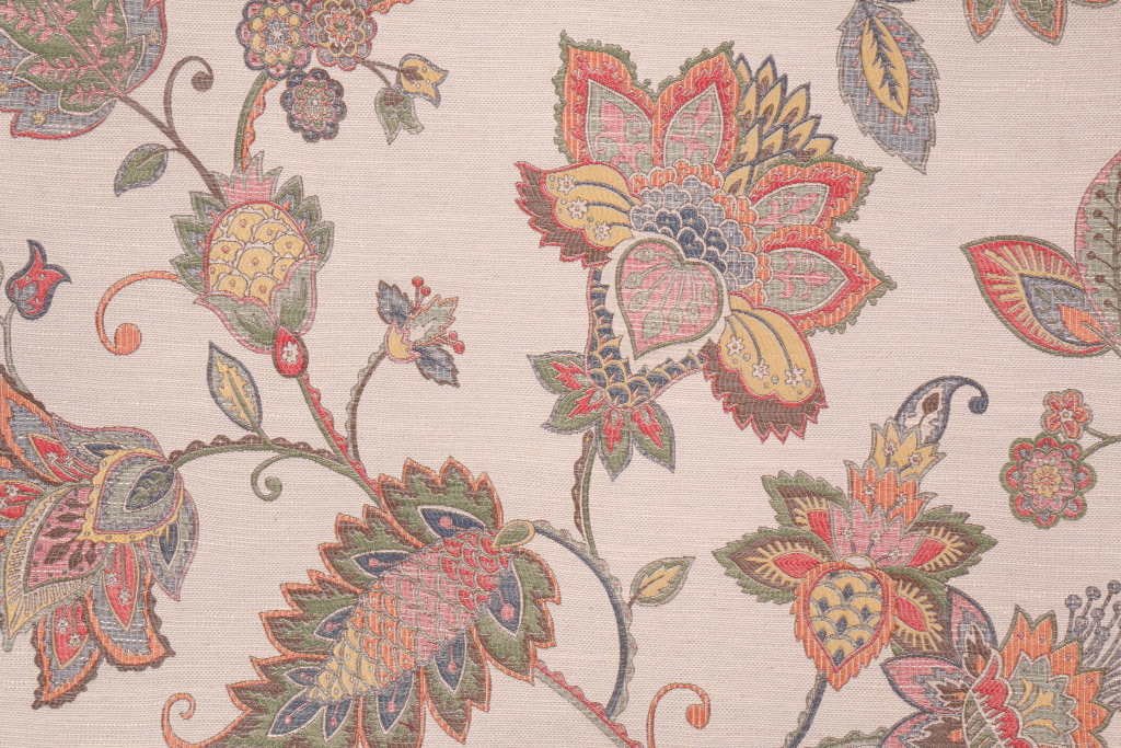 Hamilton Richmond Hill Tapestry Upholstery Fabric in Federal