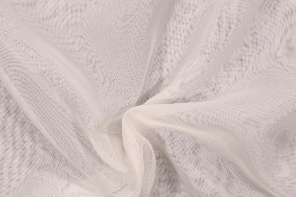 6 Yards Duralee DS61287 Sheer Drapery Fabric in 647Coconut