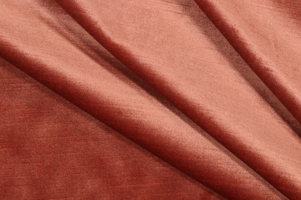 JB Martin Tuscany Velvet Upholstery Fabric in Rose