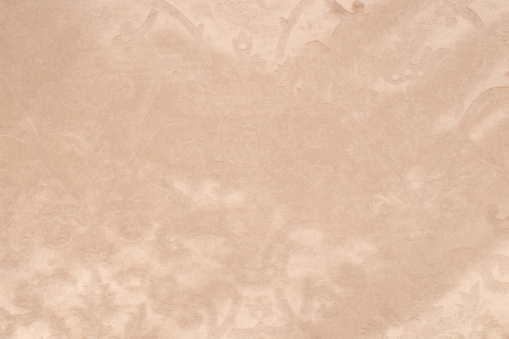 JB Martin Tuscany Embossed Velvet Upholstery Fabric in Oyster