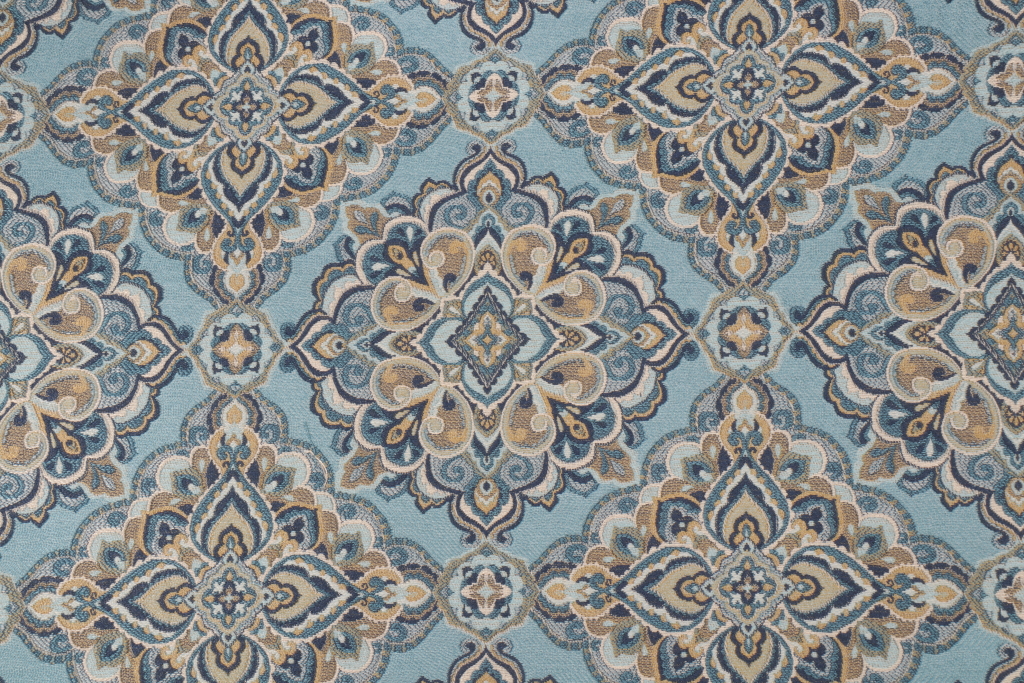 Golding Salma Tapestry Upholstery Fabric in Chambray