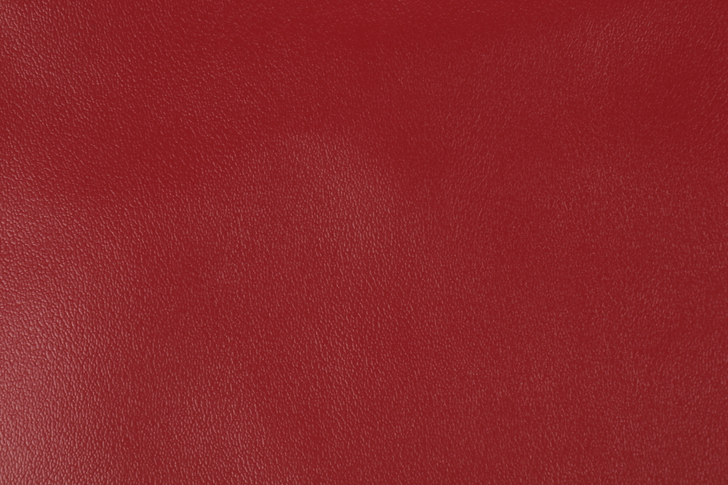 Solid Vinyl Upholstery Fabric in Crimson