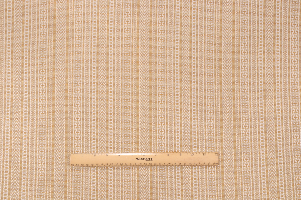 PK Lifestyles Nairobi Stitch Woven Upholstery Fabric in Maize
