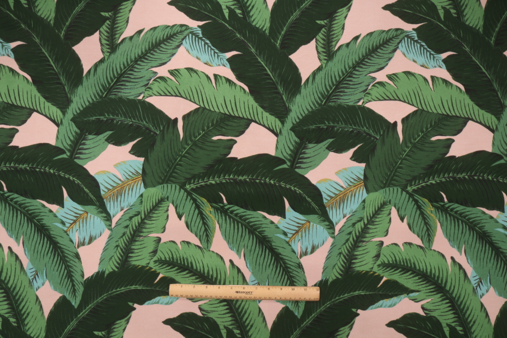 1.25 Yards Tommy Bahama Swaying Palms Printed Polyester Outdoor Fabric