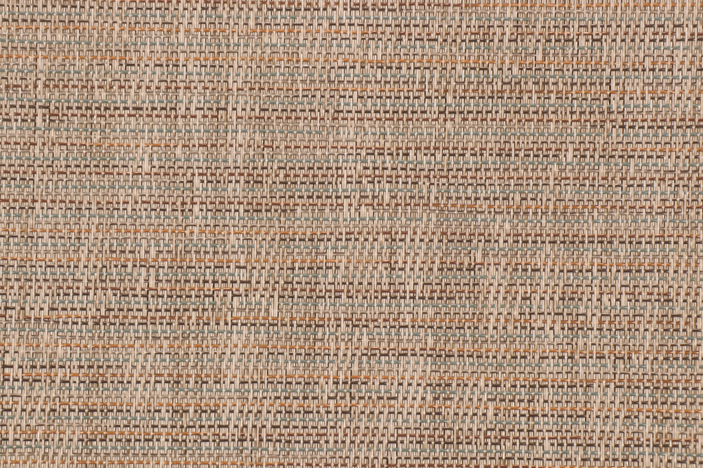 Phifertex Jacquard Woven Vinyl Mesh Sling Chair Outdoor Fabric in Beige