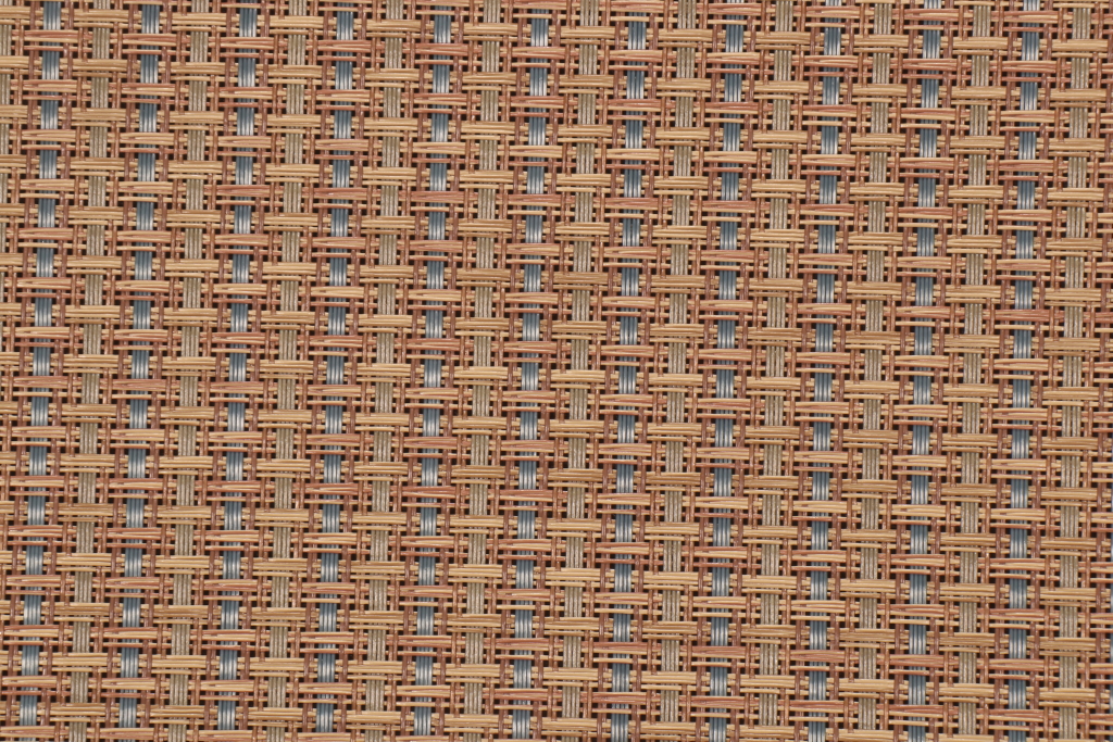 Phifertex Wicker Weave Woven Vinyl Mesh Sling Chair Outdoor Fabric in