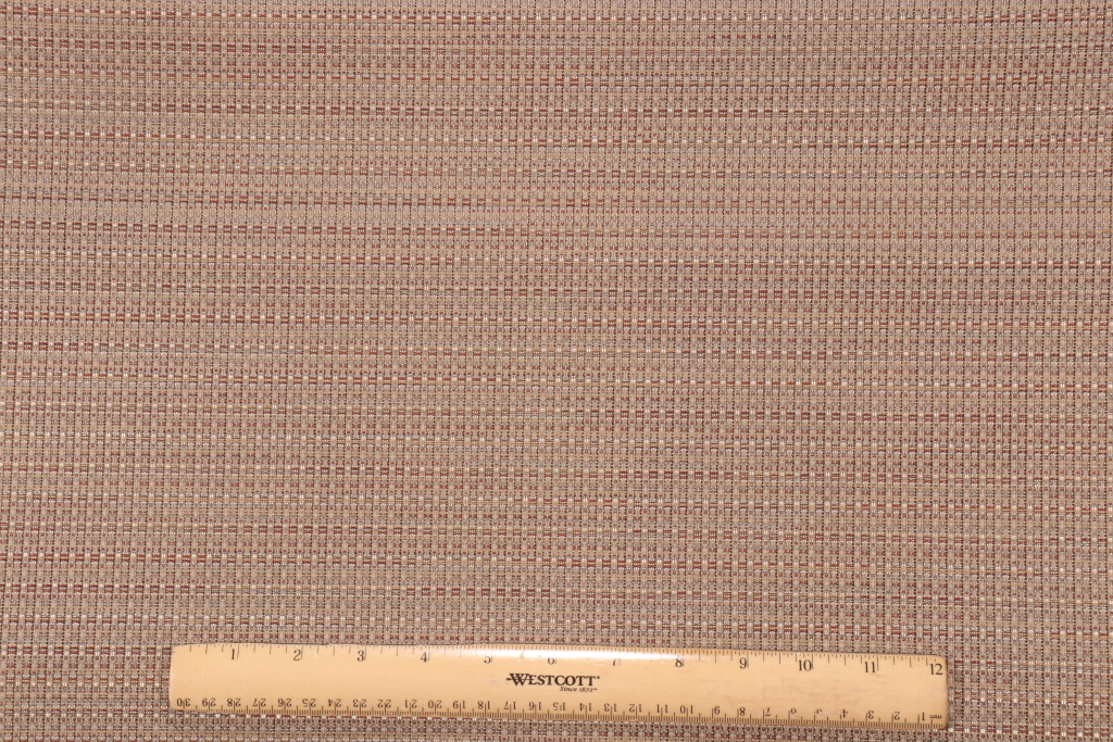 Phifertex Woven Vinyl Mesh & Olefin Sling Chair Outdoor Fabric in Ruby