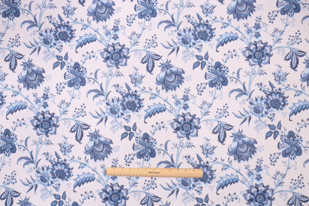 10 Yards PK Lifestyles Island Gem Printed Cotton Drapery Fabric in