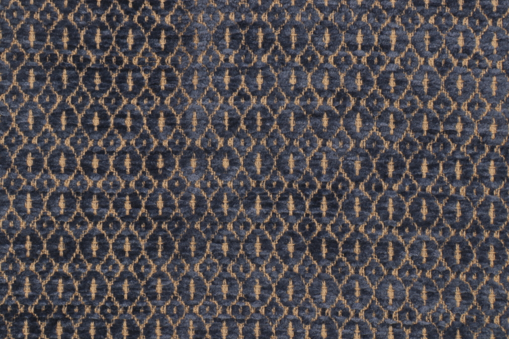 2.38 Yards Grey Watkins Jackson Hole Woven Chenille Upholstery Fabric