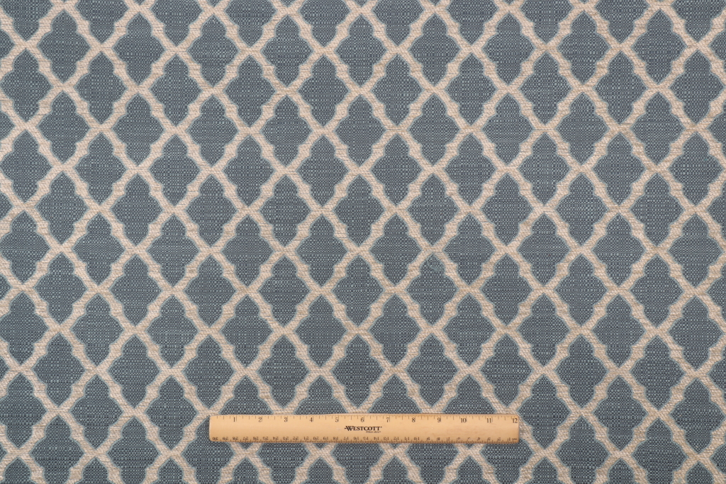 1 Yards Golding Midway Woven Chenille Upholstery Fabric in Lake