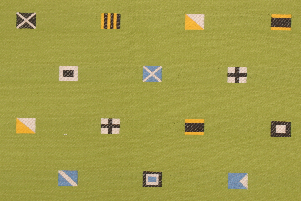 Sunbrella Flag Woven Solution Dyed Acrylic Outdoor Fabric in Green