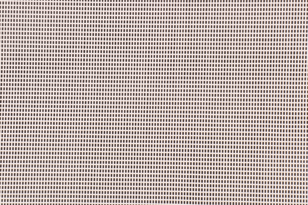 Open Mesh Woven Vinyl Mesh Sling Chair Outdoor Fabric in White