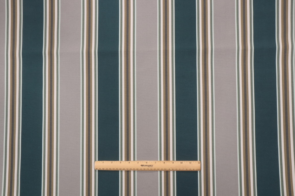 Bryant Bollywood Stripe Printed Polyester Outdoor Fabric in Multi