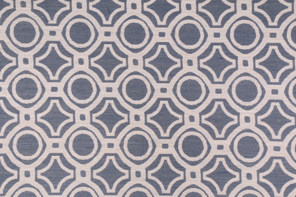 4 Yards PK Lifestyles Cane Upholstery Fabric in Indigo
