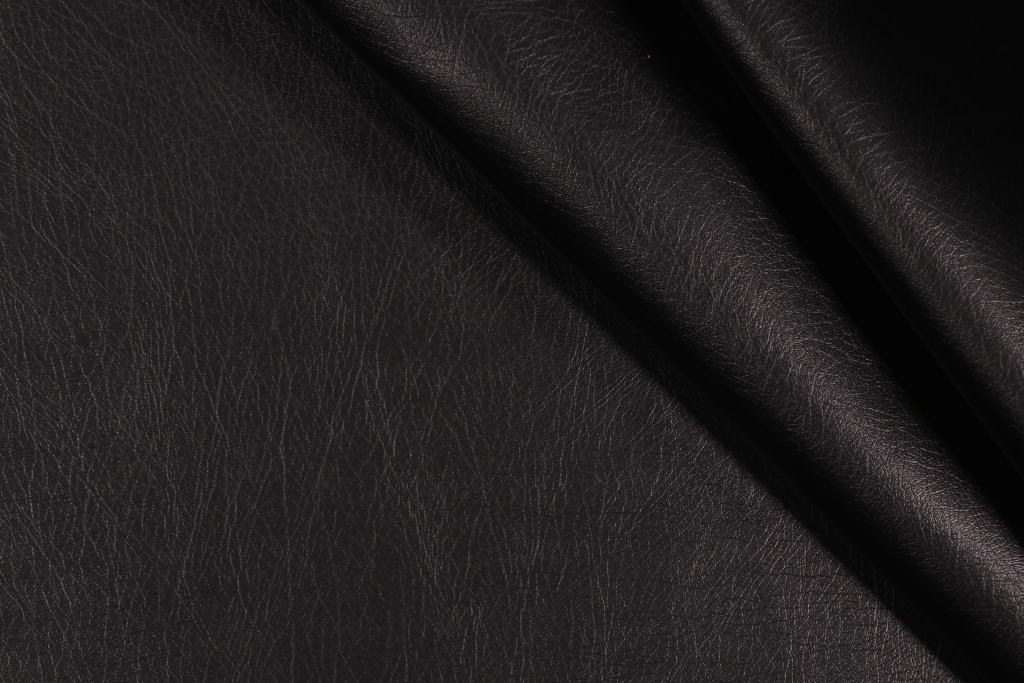 1 Yards Richloom Cordns Vinyl Upholstery Fabric in Black