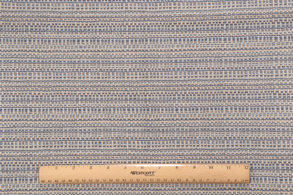 Covington El Paso Woven Chenille Upholstery Fabric in 15Chambray