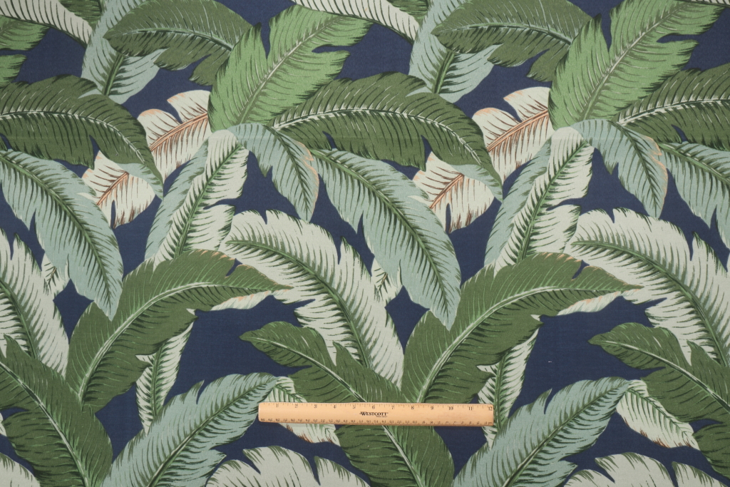 1.5 Yards Tommy Bahama Swaying Palms Printed Polyester Outdoor Fabric