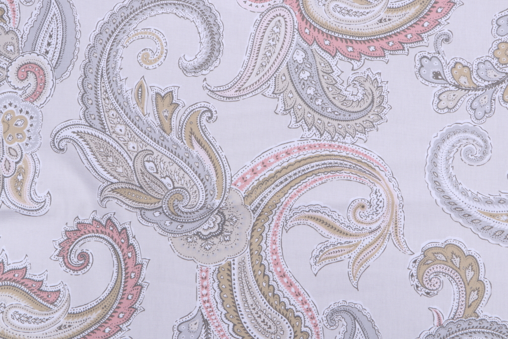 .63 Yards Robert Allen Global Paisley Printed Crypton Home Cotton