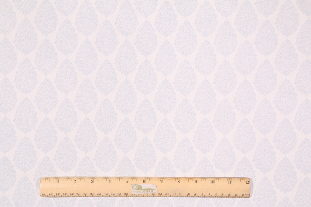 Premier Prints Jersey Twill Printed Cotton Drapery Fabric in Weathered Blue